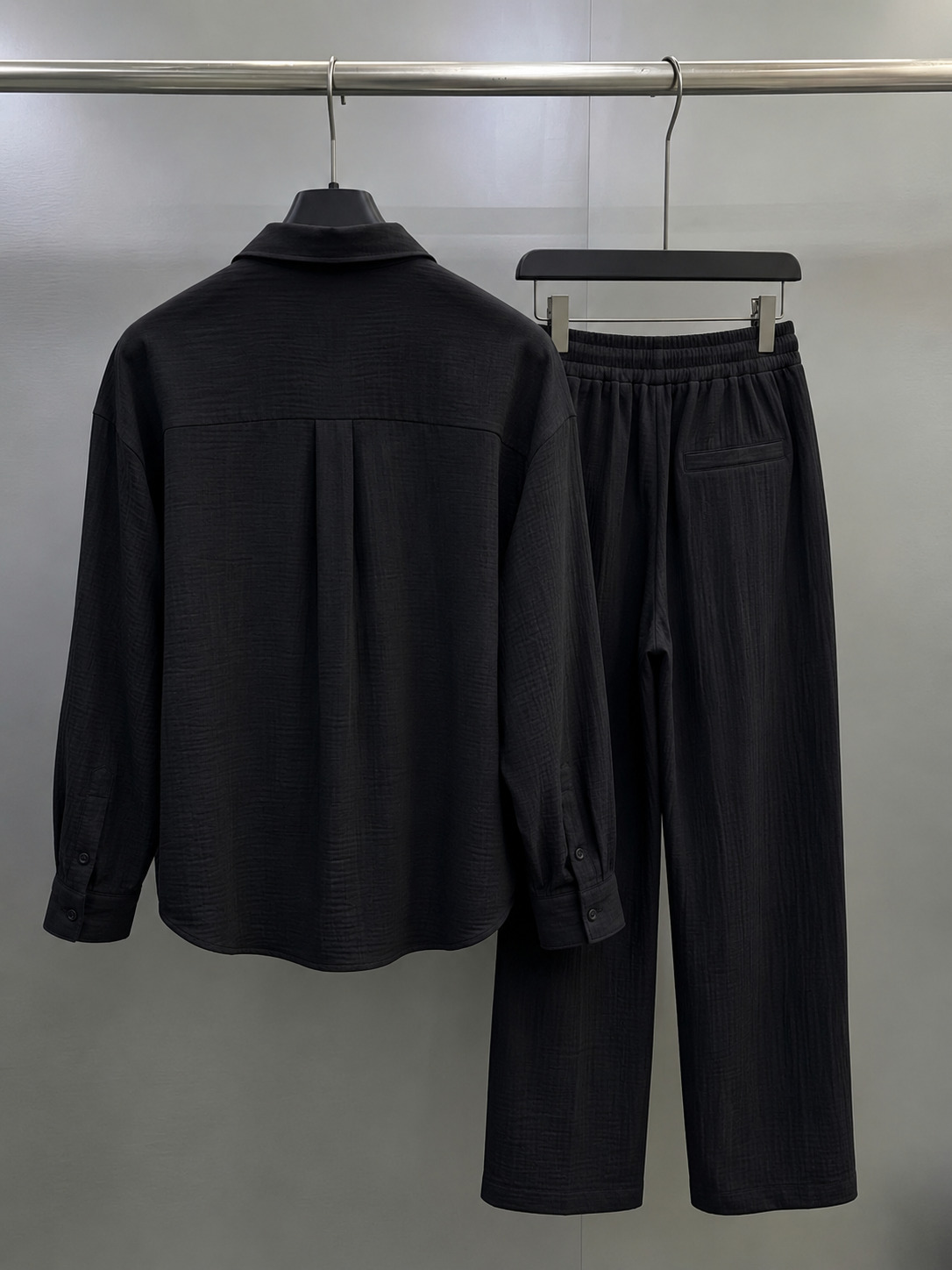 Relaxed Cotton Shirt, back