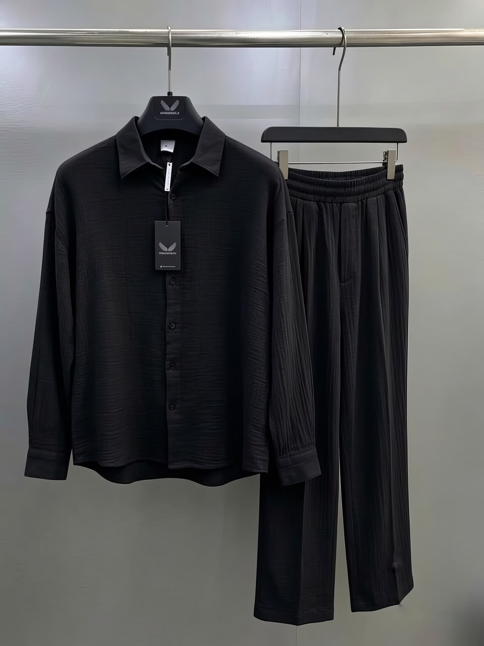 Relaxed Cotton Shirt, front